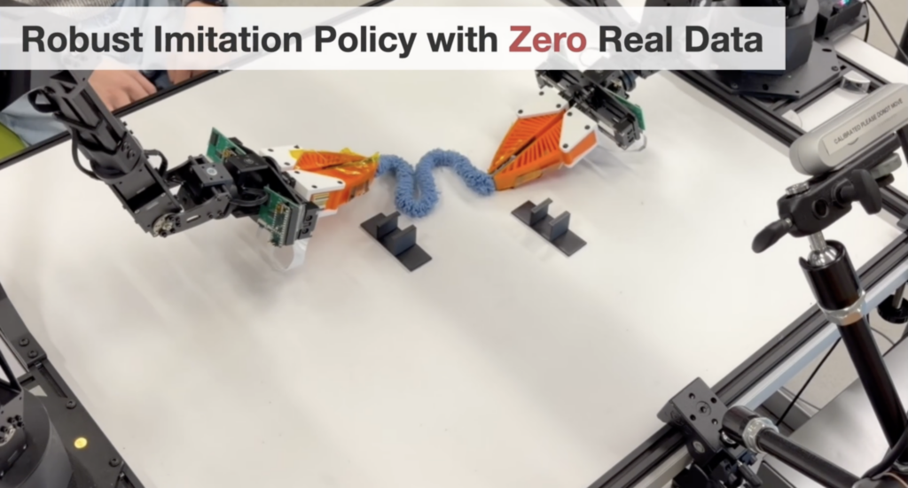 Interactive world simulator for robot policy training and evaluation