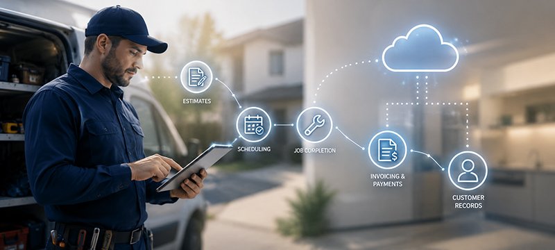 How Invoicing Software Is Quietly Transforming Admin Efficiency in Home Service Trades